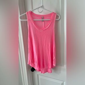 Z Supply V-Neck Pink Tank Top